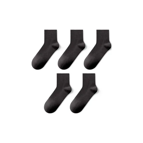 LUCKMEEY Men Mid-Calf Socks