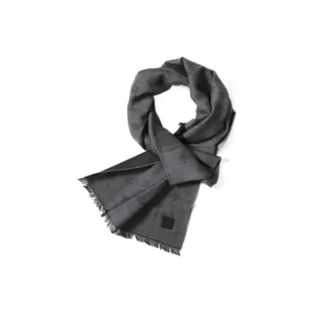 Mulberry Knit Scarves Women's Gray