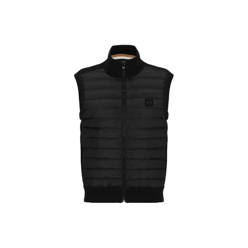 HUGO BOSS Vests Men Black