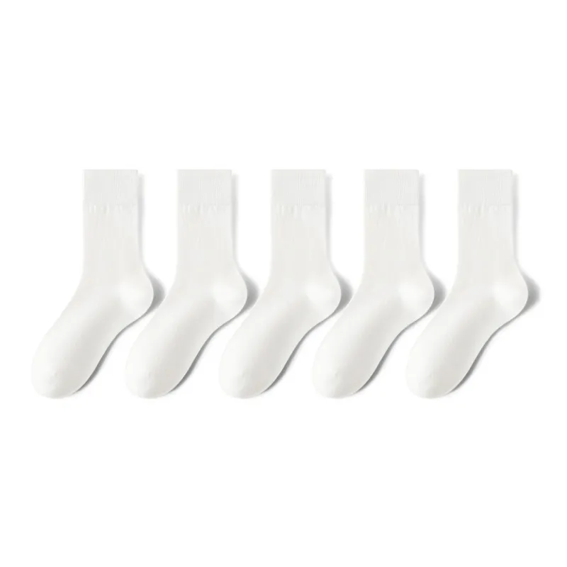 MIIOW Knee High Socks Men's 5 Pack-7