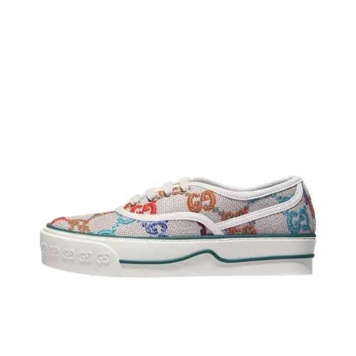 GUCCI Tennis 1977 Skateboard Shoes Women's Low-Top Multicolor