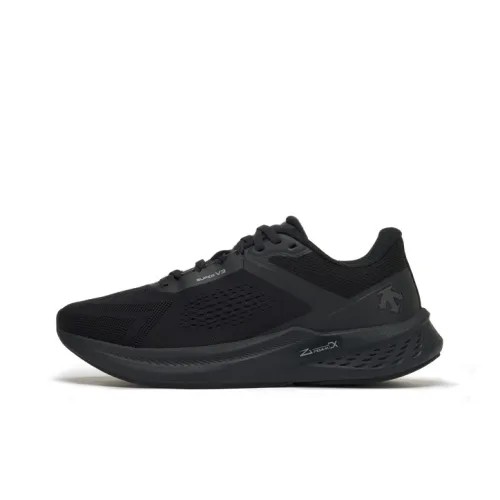 DESCENTE Running Series Running Shoes Unisex Low-Top Black