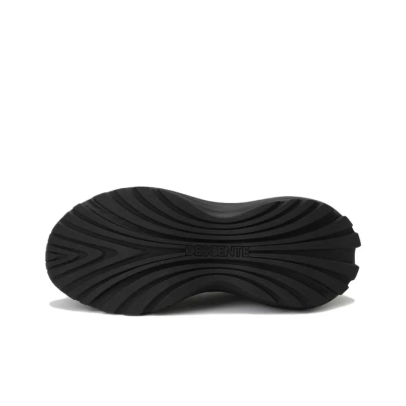 DESCENTE City Lift Slip Resistant Low Top Running Shoes Unisex Black-4