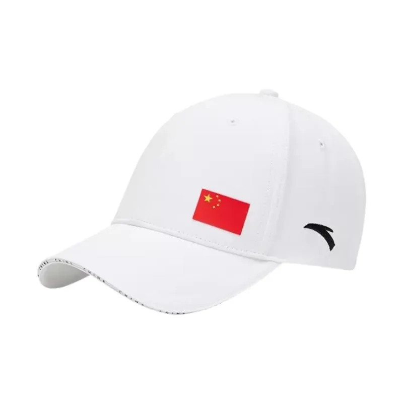 Anta Polyester Baseball Caps Unisex Black/White-5
