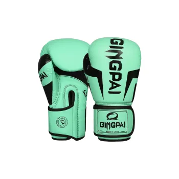 Competition Boxing Gloves Durable PU Leather Muay Thai Unisex 6oz 8oz 10oz 12oz Pink Blue Black White