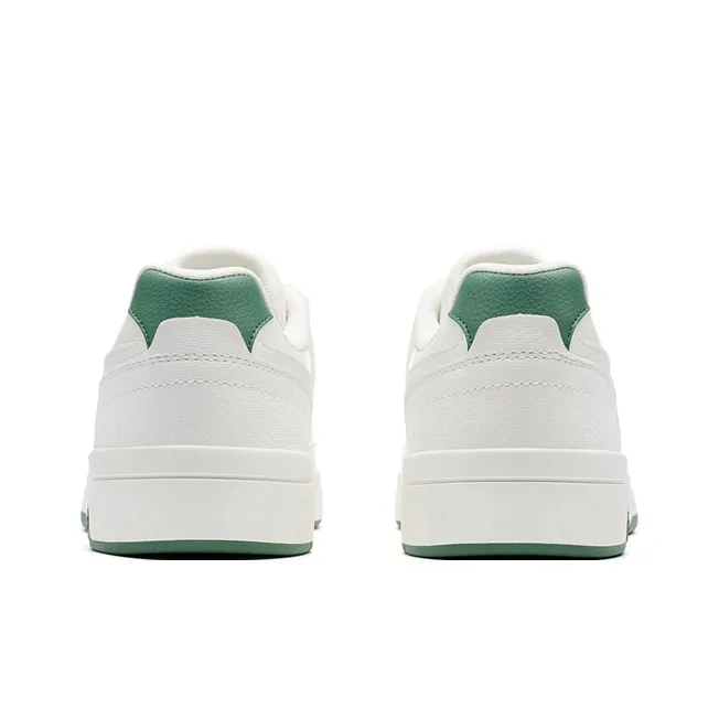 XTEP Air Force 1 Wear resistant And Lightweight Low Top Skateboard Shoes Men's White Green-5