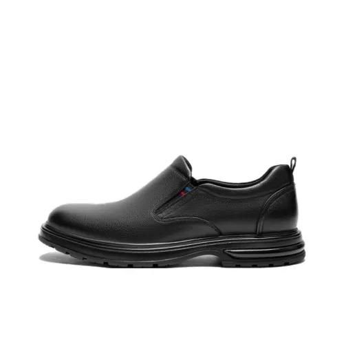 Hotwind Men's Casual Shoes Men Low-Top Black