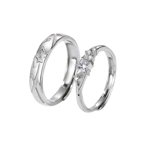 MOVER S999 Fine Silver Rings Unisex