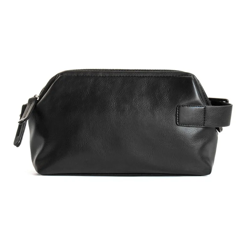 TTaG．baG PU Clutch Unisex Black-0