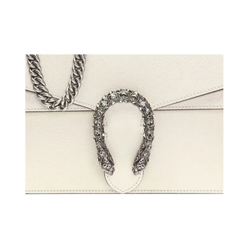 GUCCI Dionysus Leather Crossbody Bag, Shoulder Bag Trumpets Women's-5