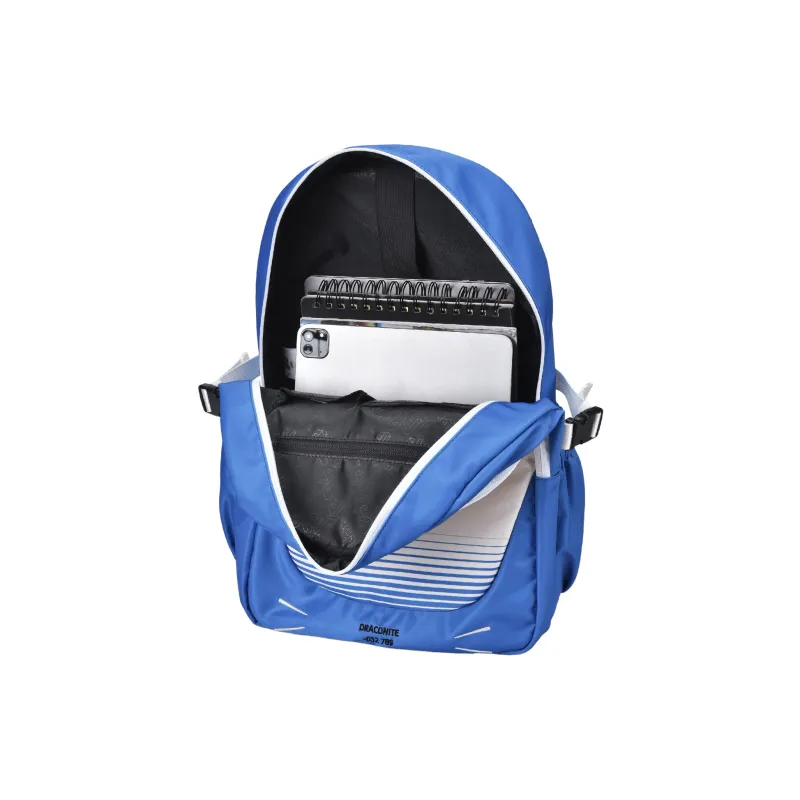 DRACONITE Polyester Students Backpack Regular Unisex Blue-3