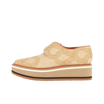 CLERGERIE Baxter Low-Top Casual Shoes Women's Light Gold