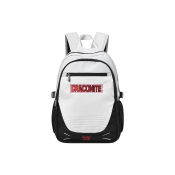 DRACONITE Polyester Student Backpack Regular Unisex White