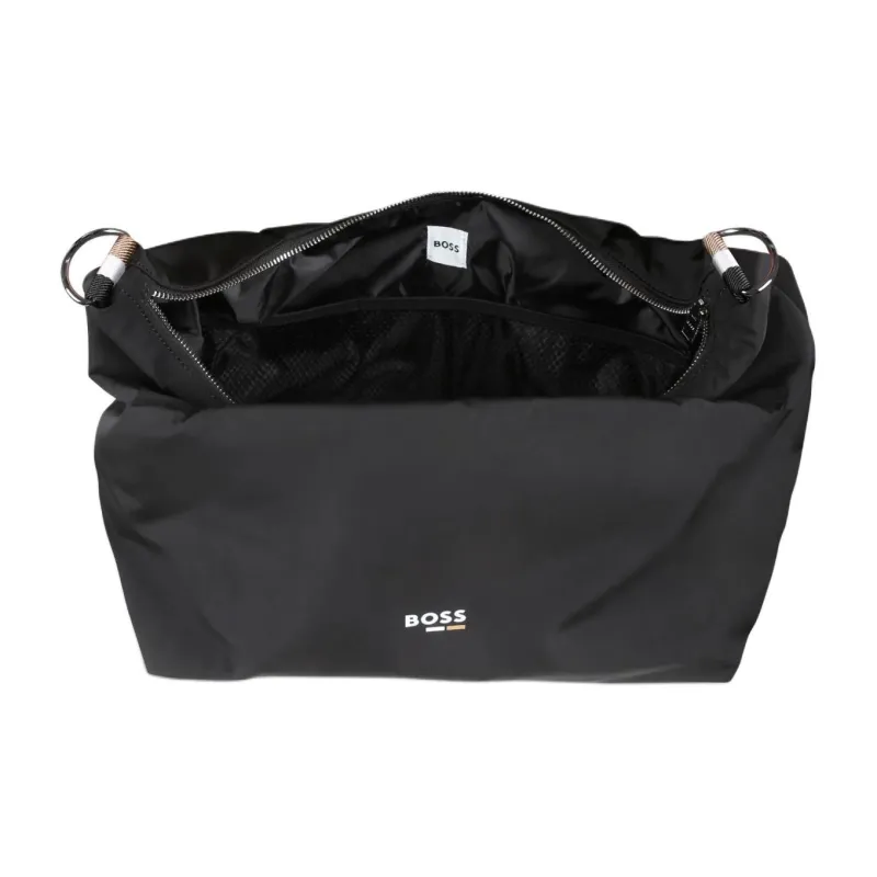 HUGO BOSS Polyester Diaper Bag Shoulder Bag Crossbody Bag Men's Black-3