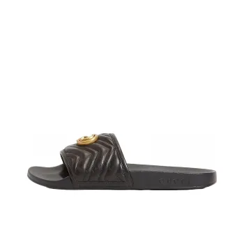 GUCCI Women's Gg Marmount Slide 'Black' Women's