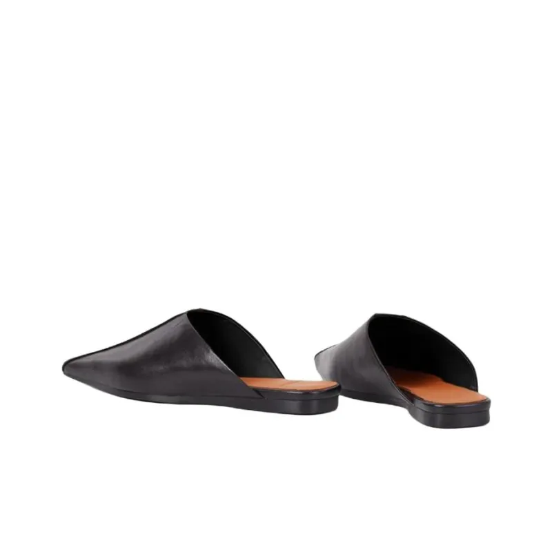 VAGABOND SHOEMAKERS Slip-Resistant Wrap-toe Slippers Women's Black-4