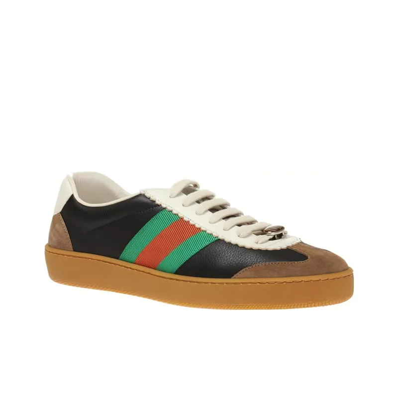 GUCCI G74 Web Low 'Black'-2