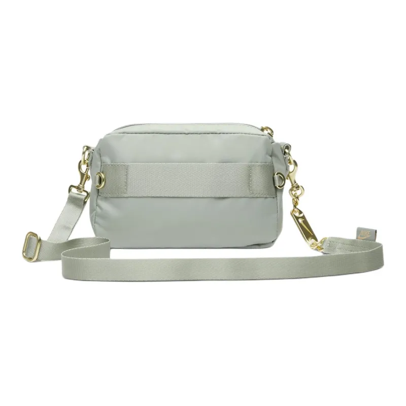 Nike Polyester Shoulder Bag, Crossbody Bag Regular Unisex Light Green-2