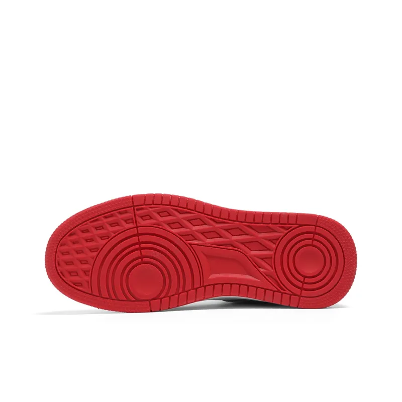 NAVIGARE Cushioning Anti-Slip And Wear-Resistant Balance Rebound Mid-Top Vintage Basketball Shoes Men's-5