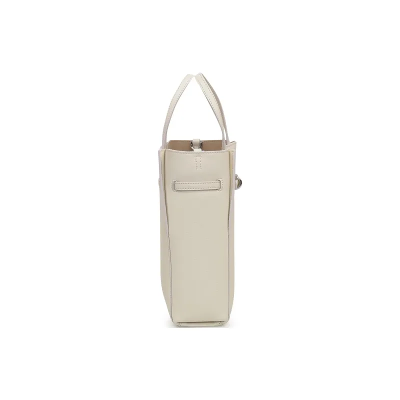 GIVENCHY Voyou Calfskin Tote Bag, Shopping Bag, Handbag Mini Women's Ivory-2