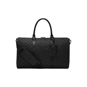 Jordan Monogram Polyester Travel Bag Regular Unisex Black