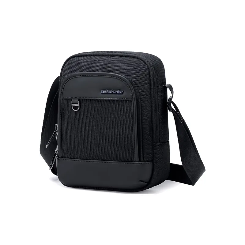 ARCTIC HUNTER Polyester Crossbody Bag, Shoulder Bag Regular Men's Black/Blue/Gray-1