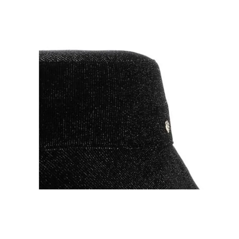 Helen Kaminski Florenze Metallic Velvet Bucket Hat-2