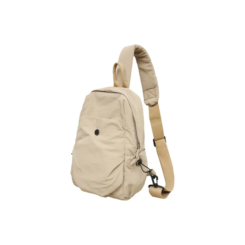 DCLOUD Nylon Fabric Backpack Mini Unisex Khaki/Green/Gray/Black-5