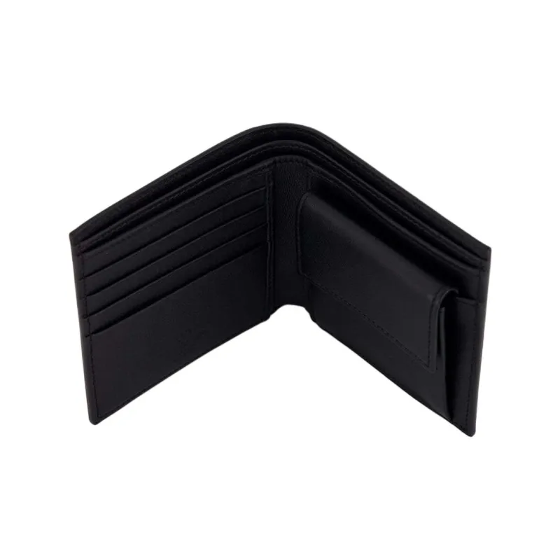 Valentino Leather Wallet Mini Men's Black-2