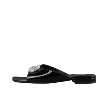GUCCI Slide Slippers Women's Black