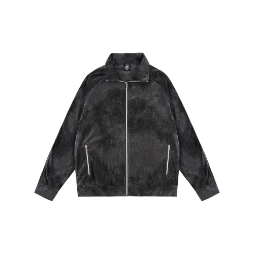 XINYINSU Jackets Unisex Dark Gray