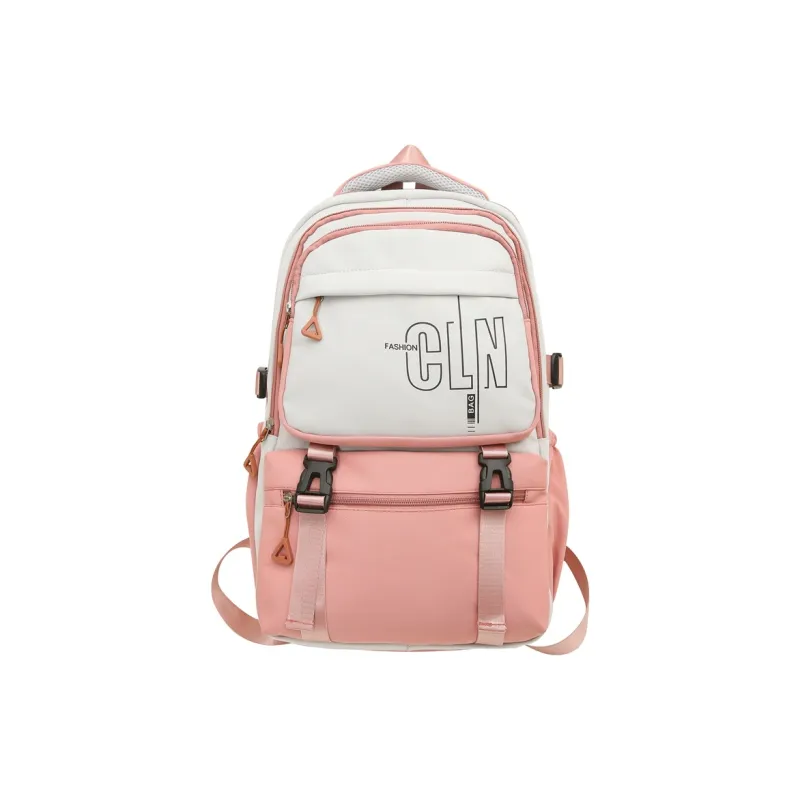 Venerable Brahma Nylon Backpack Unisex Black/Pink/Red/Khaki/Blue-2