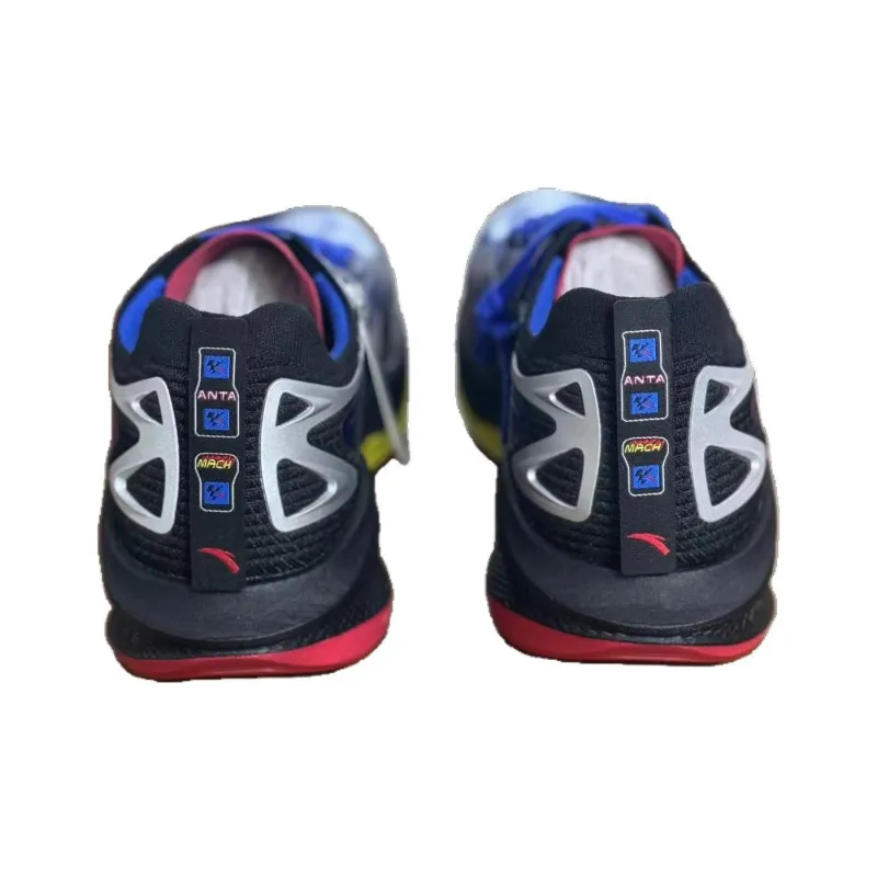 ANTA Running Shoes Men Low Top Royal Blue-3