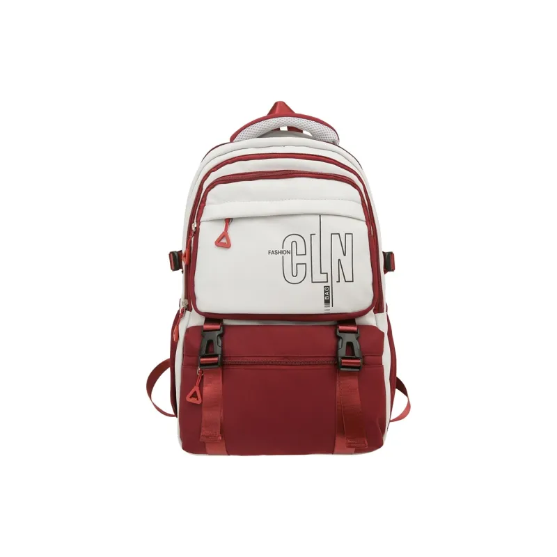 Venerable Brahma Nylon Backpack Unisex Black/Pink/Red/Khaki/Blue-3