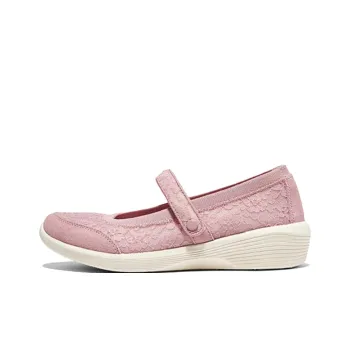 Skechers Modern Comfort Slip Resistant And Breathable Low Top Casual Shoes Women's Rose Red