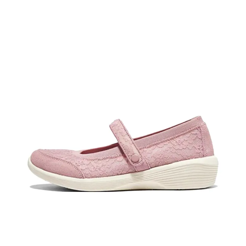 Skechers Modern Comfort Slip Resistant And Breathable Low Top Casual Shoes Women's Rose Red-0