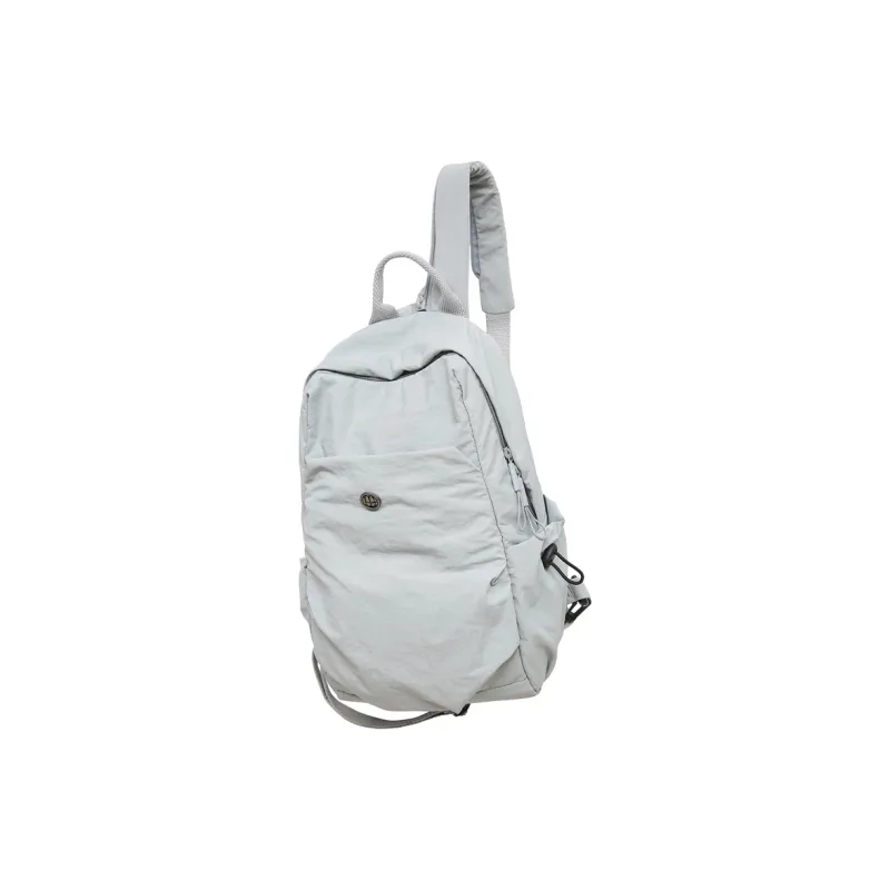 DCLOUD Nylon Fabric Backpack Mini Unisex Khaki/Green/Gray/Black-16