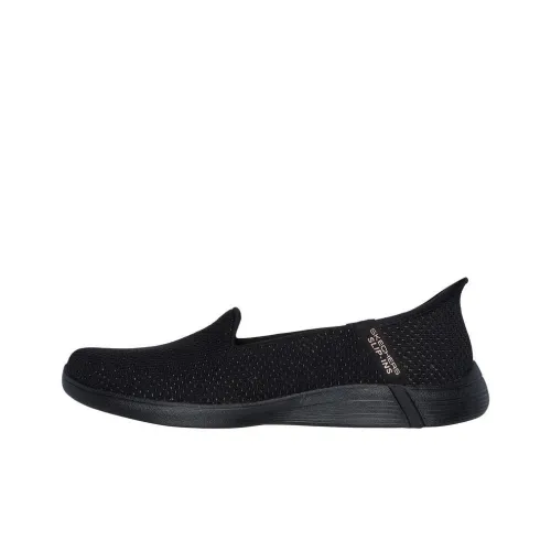 Skechers ON THE GO Anti Slip Wear Resistant Low Top Casual Shoes Women's Black
