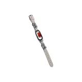 Beads Vintage Single Wrap-Gray Strap