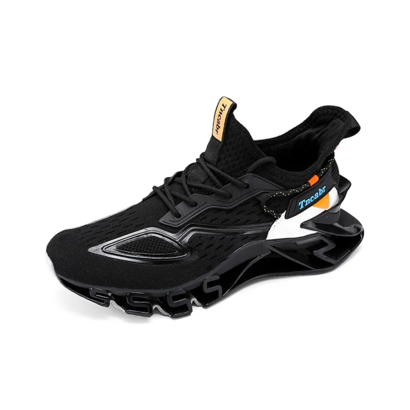 Meiretu The Support Is Non slip Low Top Running Shoes Men's-4