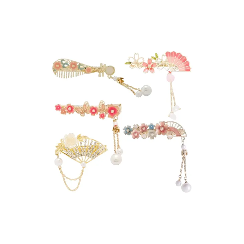 Enchanting Cat Alloy Hair Clips Women's-5