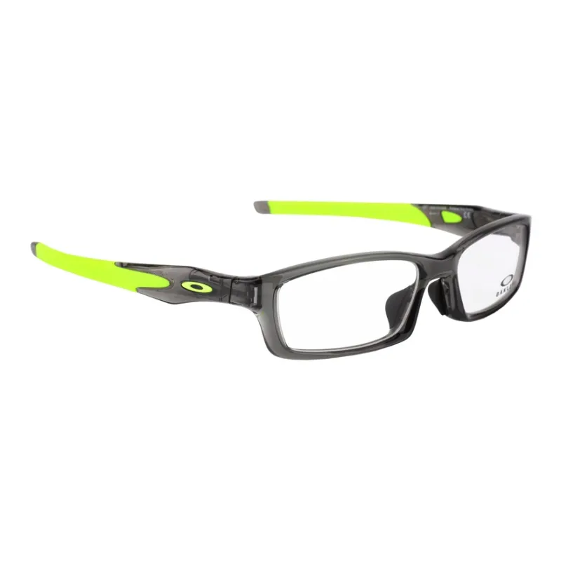 Oakley TR/Memory Plastic Rectangular Eyeglass Frames Unisex Black-4