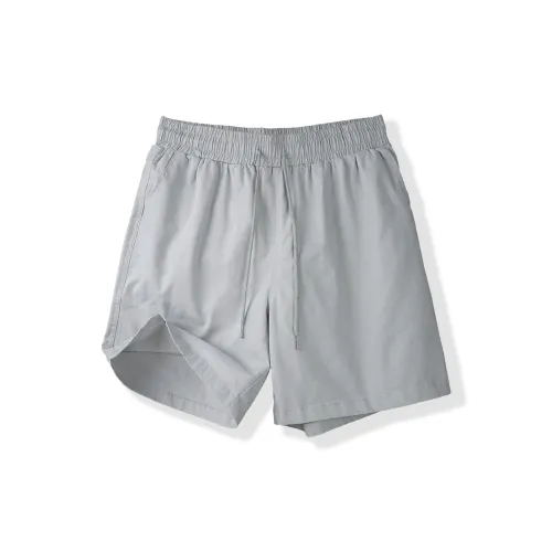 SHANTREE Casual Shorts Unisex Light Gray