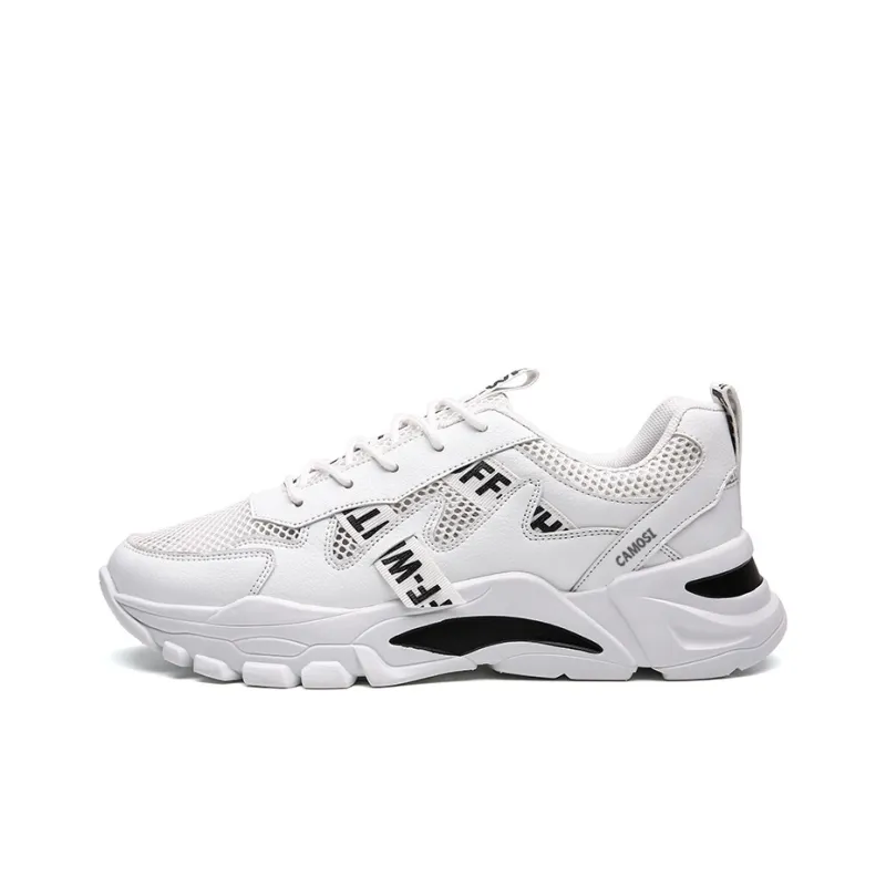 CAMOSI Cushioning Anti-Slip And Wear-Resistant Low-Top Chunky Sneakers Unisex-3