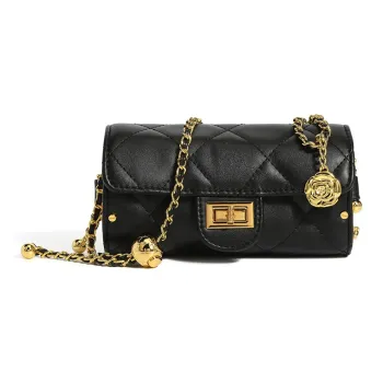 Carksky PU Shoulder Bag Crossbody Bag Women's Black