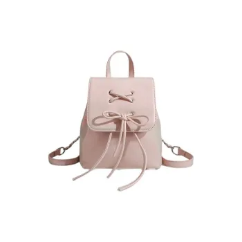 Carksky PVC Backpack Regular Women's Pink/White