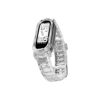 Yu Qing Xiaomi Mi Band 9/8/7 All NFC Edition 6543 Smart Band Silicone Wristband Watch Bands 245mm Unisex