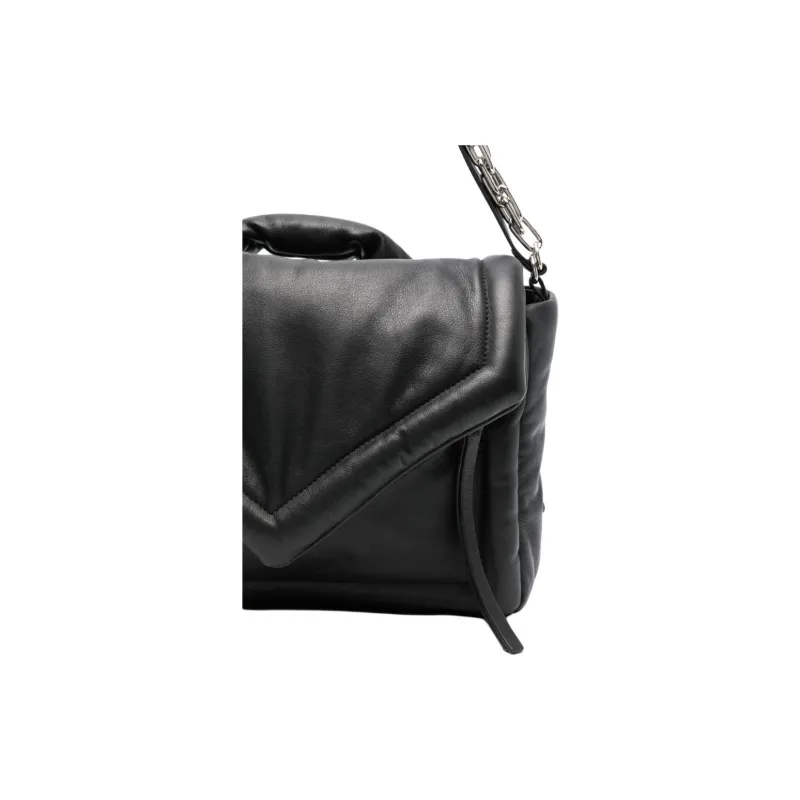 Vic Matie Logo plaque Shoulder Bag-3