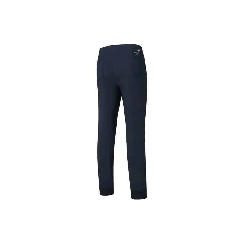 RAPIDO Knitted Sports Pants Women's Navy Blue-1