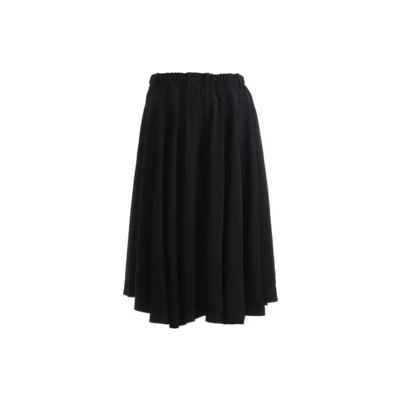 Yohji Yamamoto Drawstring Pleated Skirt-1